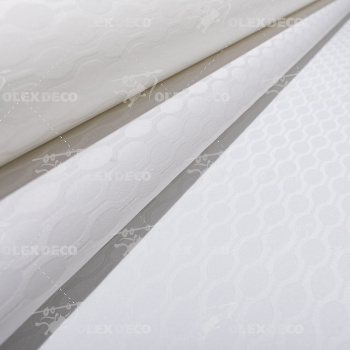 Ткань для рулонных штор коллекция «Санторини» Белый 200 см