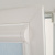 Рулонная штора «UNI 1» фурнитура Белая. Ткань коллекции «Лазурь» Голубой