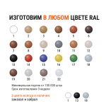 Бегунок «Big Click» в ленте упак. 500 шт ((50 лент) Черный)