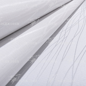 Ткань для рулонных штор коллекция «Сократэс» Белый 250 cм