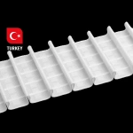 Лента шторная карандашная многокарманная складка Oz-is Premium 4428 P 1:2 (Белый 1 бобина 50 пог.м)