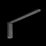 Кронштейн стеновой с заглушкой 150х60 мм (Серый)