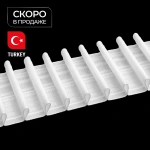 Лента шторная карандашная складка Oz-is Premium 3951 P 1:2,5 (Белый)