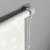 Рулонная штора «Стандарт» фурнитура Белая. Ткань коллекции «Фрассино» Жемчуг