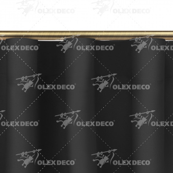 изображение лента шторная с карманами для создания волны черная 1054/76/tc на olexdeco.ru