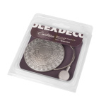 Магнит для штор «Стаккини» ø7 см для тяжелого веса штор с тросом 30 см (ХМ)