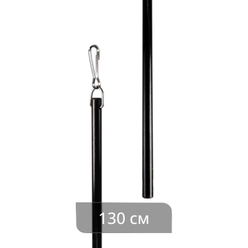 Штороводитель фибергласовый (130 см Ø10 Черный)