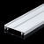 фото шина потолочная алюминиевая двухрядная «прага» l=6 м. белый в интернет-магазине Олексдеко