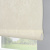 Рулонная штора «Стандарт» фурнитура Белая. Ткань коллекции «Арабеска» Кремовый