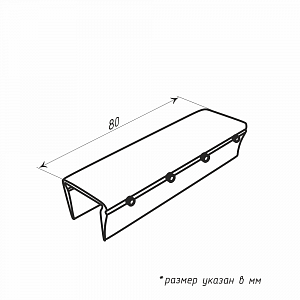 изображение соединитель «отель гранд» алюминиевый на olexdeco.ru