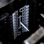 Бегунок «Big Click» в ленте упак. 500 шт ((50 лент) Черный)