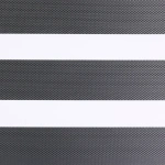Ткань «День-ночь» кол. «Мегаполис» Черный (285 см на отрез)