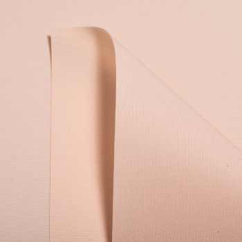 Рулонная штора «Мини» фурнитура Белая. Ткань коллекции «Пастель» Персик