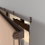 Рулонная штора «MGS» фурнитура Коричневая. Ткань коллекции «Скрин Витара» Бежевый