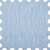 Рулонная штора «Toledo» ø28 фурнитура Белая. Ткань коллекции «Лазурь» Голубая