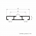 Профиль для карниза «2+1» (L=6 м Белый)