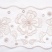 Ткань для штор-кафе коллекция «Flowers» беж (На отрез высота 45см)