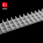 Лента шторная карандашная складка Oz-is Premium 3951MP 1:2 (Прозрачный 1 бобина 50 пог.м)