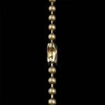 Соединитель цепи металл. «Бочонок» упак. 10 шт (Золото)