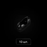 Соединитель цепи металл. «Бочонок» упак. 10 шт (Черный)