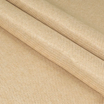 Ткань рогожка для штор коллекция «Монро» Димаут (Dim-out) Песочный