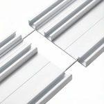 Профиль трехрядный «Верона» (Упак. L=6 м Белый)