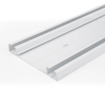 Профиль двухрядный «Верона» (На отрез с отв. L=6 м Белый)