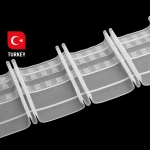 Лента шторная групповая складка Oz-is Premium 4361 MP 1:2 (Прозрачный)