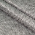 Ткань рогожка для штор коллекция «Монро» Димаут (Dim-out) Графит