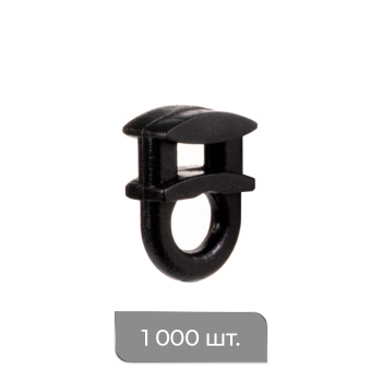 Бегунок 4 мм упак. 1000 шт (Черный)