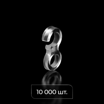изображение крючок с ушком 5 мм кор. 10000 шт на olexdeco.ru