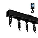 Карниз «Отель Гранд» Черный матовый (160 см ролик ø9 мм RT)