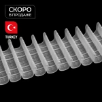Лента шторная карандашная многокарманная складка Oz-is Premium 3981 MP Soft 1:2  (Прозрачный 1 бобина 50 пог.м)