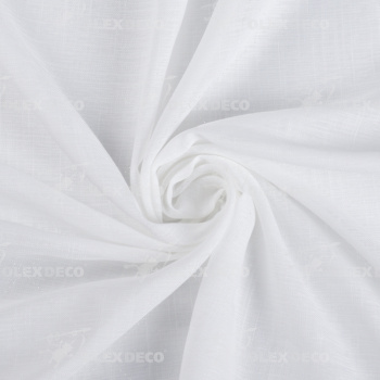 Ткань тюль для штор «Балет» Белый