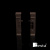 фото плитка подкладочная высокая для с-образной направляющей uni 2 besta коричневая в интернет-магазине Олексдеко
