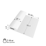 Вуаль с утяж. «Примавера» Белый (Рулон ширина 300 см)