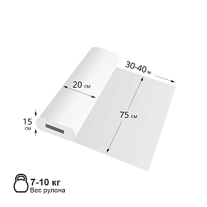 Вуаль с утяжелителем «Примавера» Белый