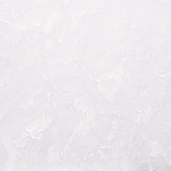 Рулонная штора «Moncada» ø38 фурнитура Белая. Ткань коллекции «Шелк» Белый