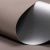 Рулонная штора «MGS» фурнитура Коричневая. Ткань коллекции «Плэин» Silver Blackout Какао