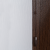 Рулонная штора «Мини» фурнитура Коричневая. Ткань коллекции «Лазурь» Белый