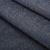 Римская штора черные комплектующие «Лен» Темно-синий