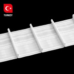 Лента шторная карандашная складка Oz-is Premium 3951P 1:1,5 (Белый)