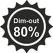 Dim-out 80% затемнение