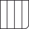 Полосы направлены вдоль рулона